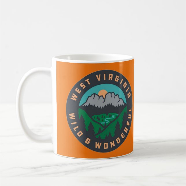 De Café Caneca West Virginia Selvagem & Maravilhosa (Esquerda)