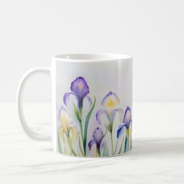 De Café Caneca Whispers of Spring – Iris Bloom (Esquerda)