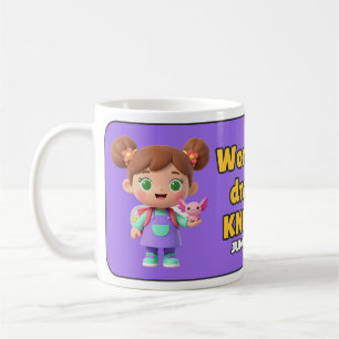 De Café Caneca Wonder It Draw It Know It - Chá Roxo