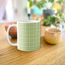 Caneca Xadrez Verde