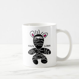 De Café Caneca Zebra Ninja