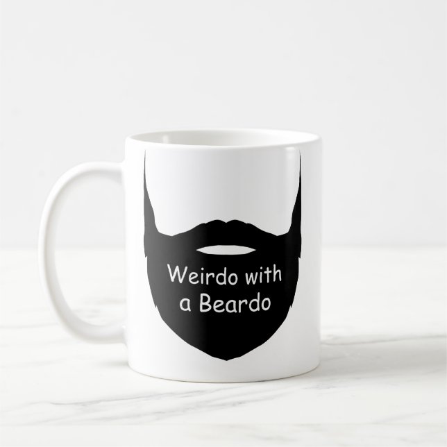 De Café Caneco do Estranho com Barba, Caneca Divertida, Ca (Esquerda)
