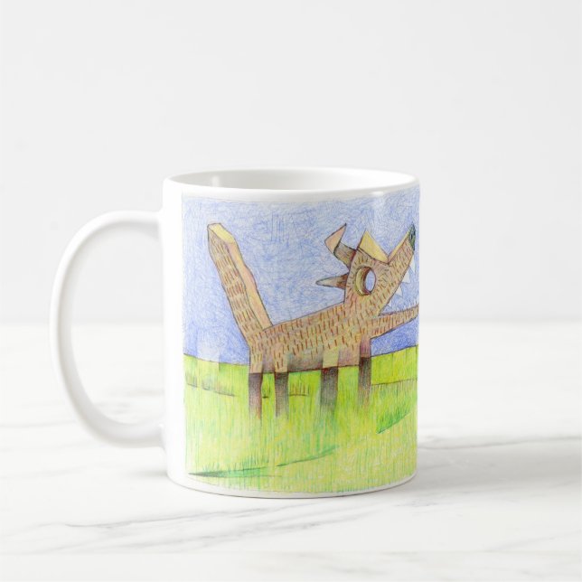 De Café cão + caneca do coelho (Esquerda)