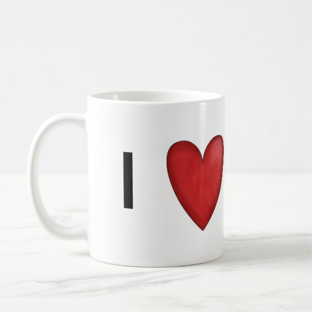 De Café Cão da caneca do Pinscher do Doberman (Esquerda)