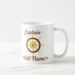 De Café Capitão personalizado Caneca