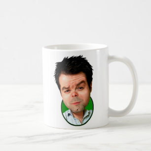 De Café caricatura 3D da caneca