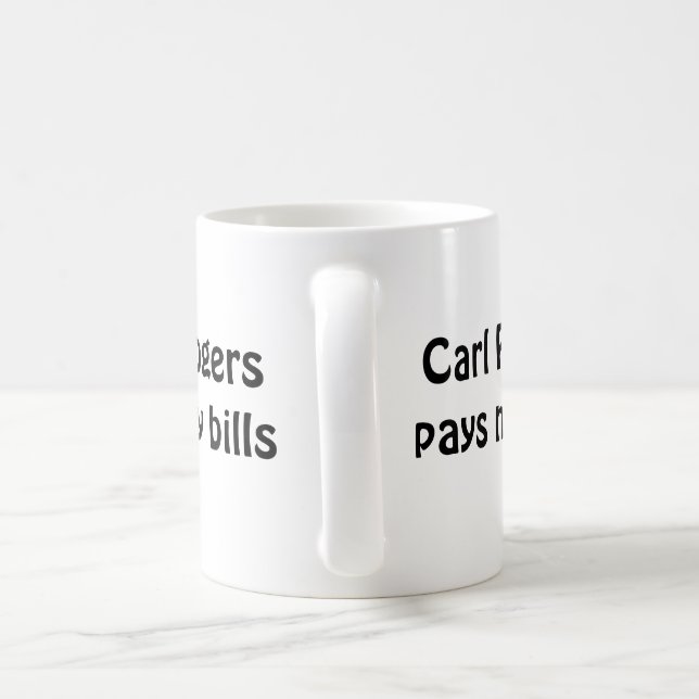 De Café Carl Rogers paga minha caneca das contas (Alça)