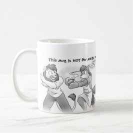 De Café Catástrofe da faculdade - caneca - metal derretido