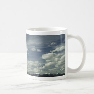 De Café Céu grande, caneca do montículo, Montana