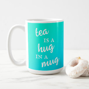 De Café Chá é um abraço numa caneca azul-escarlate