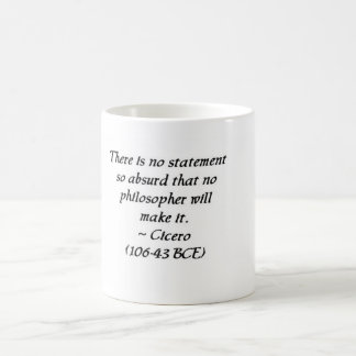 De Café Cicero na caneca dos filósofos