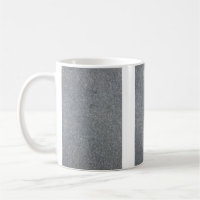 Cinza e caneca branca esmaltada