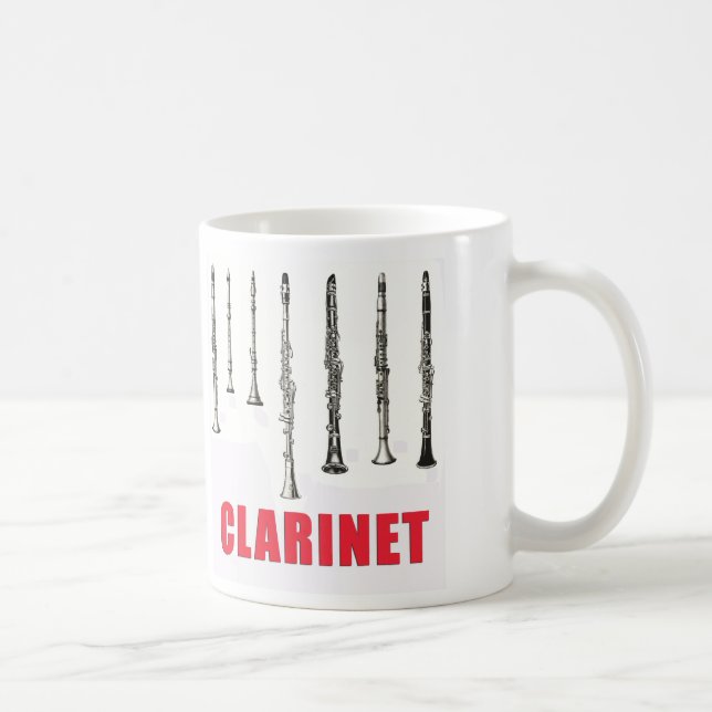 De Café Clarinetes na linha caneca (Direita)