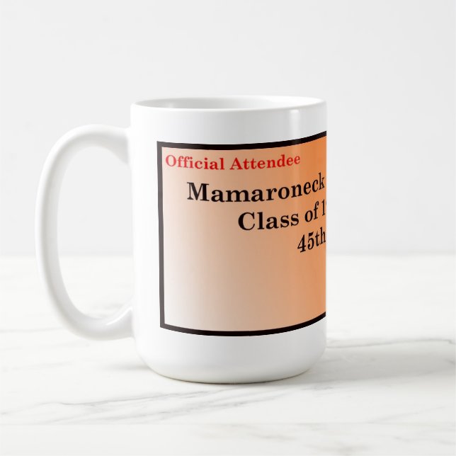 De Café Classe do MHS 'de 45th caneca da reunião 67 (Esquerda)