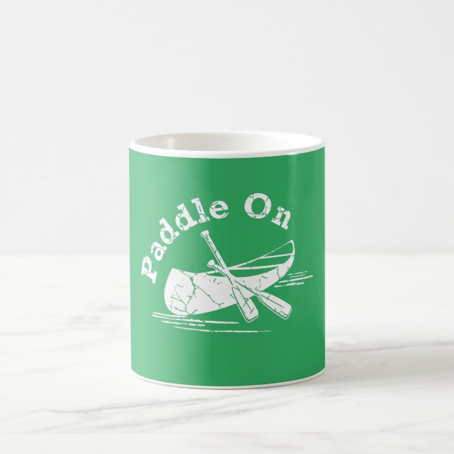 De Café Cola em relevo no Design - Caneca clássica (Centro)