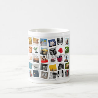 De Café Colagem da caneca