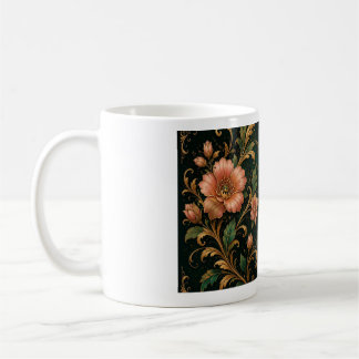 De Café Coleção Gol Bano | Caneca Floral Elegante | Botâni