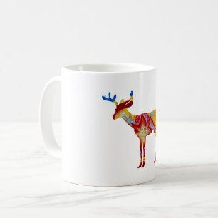 De Café Colorida 325 ml Clássica, Caneca Branca