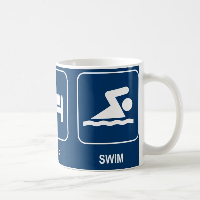 De Café Coma a caneca da natação do sono (Direita)