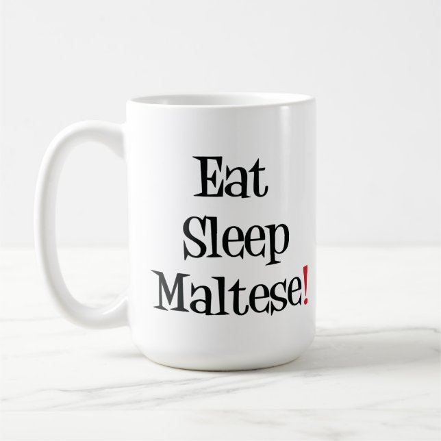 De Café Coma a caneca maltesa do sono (Esquerda)
