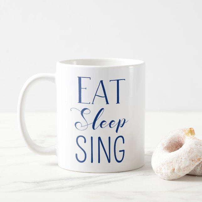 De Café Coma, durma, cante a caneca (Com Donut)