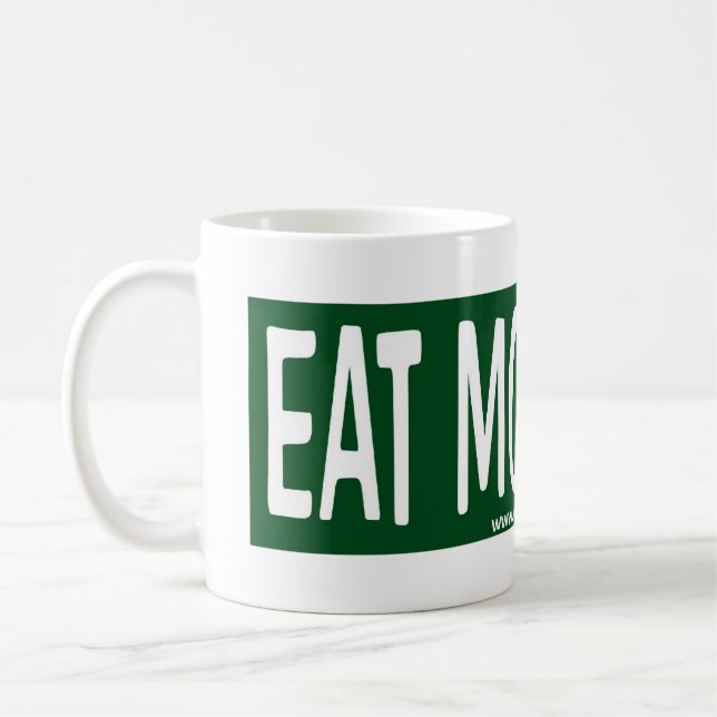 De Café Coma mais caneca da aveia (Esquerda)