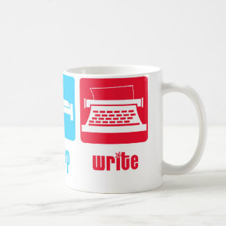 De Café Coma o sono escrevem a caneca