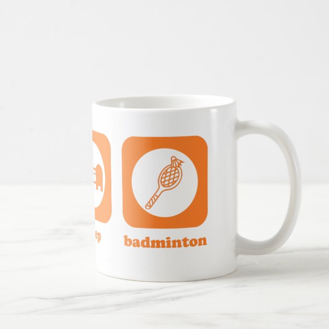 De Café Coma. Sono. Badminton. Caneca (Direita)