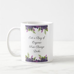 De Café Coma um saco da caneca do d