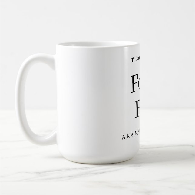 De Café Combustível Fóssil 15oz. Caneca (Esquerda)