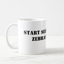 De Café Comece ver a caneca das zebras