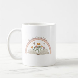 De Café Como Eu Luto Contra Minha Bateria, Caneca Cristã