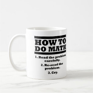 De Café Como Fazer Matemática Caneca Divertida ou Caneca d