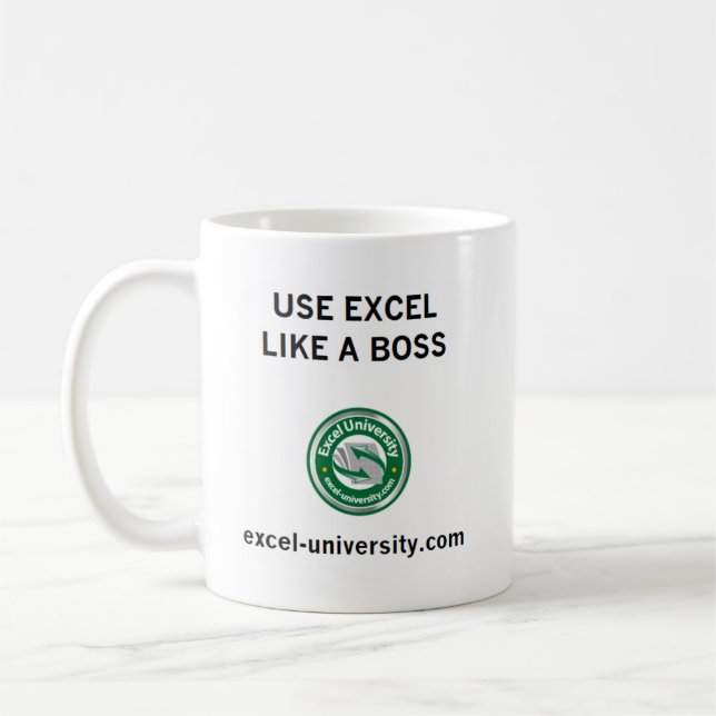 De Café Como uma caneca do chefe (Esquerda)