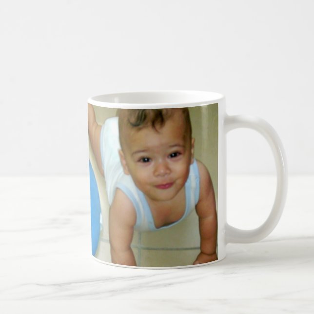 De Café Competico - sua foto em uma caneca (Direita)