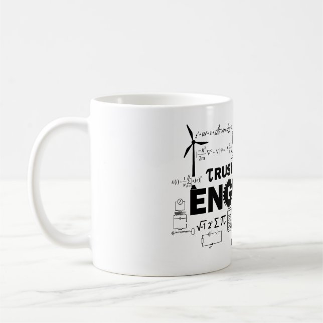 De Café Confie que eu mim é uma caneca do engenheiro (Esquerda)