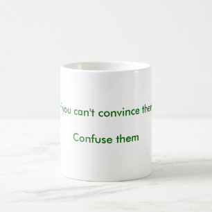 De Café Confunda-os caneca
