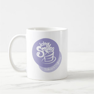 De Café Congelando a caneca do logotipo dos sorrisos