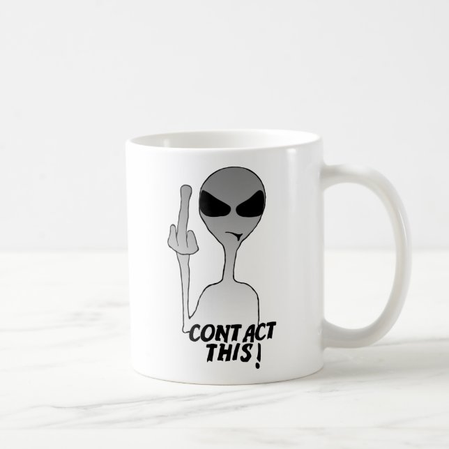 De Café Contacte Isto! Caneca (Direita)