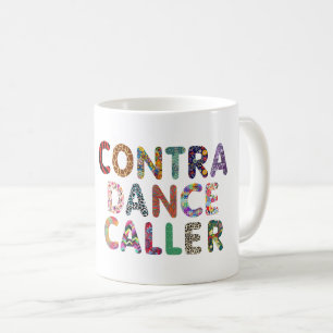 De Café Contra a caneca do chamador da dança