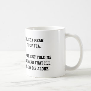 De Café "Copo médio caneca do chá"