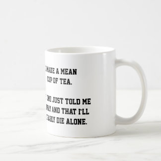 De Café "Copo médio caneca do chá"
