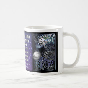 De Café Copo ou caneca do zodíaco dos peixes