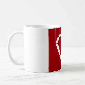 De Café Coração. Parem com a depressão. Caneca