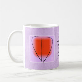 De Café Corações. Amor. Caneca