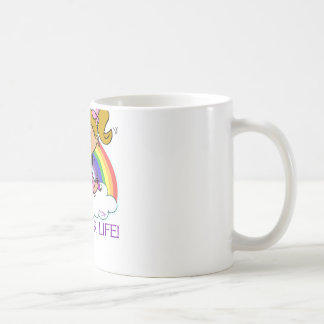 De Café Cordeiro para a vida! Caneca