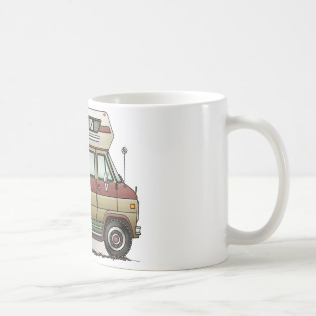 De Café Costume Van Campista Caneca (Direita)