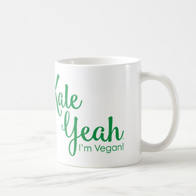 De Café Couve yeah eu sou caneca do Vegan (Direita)