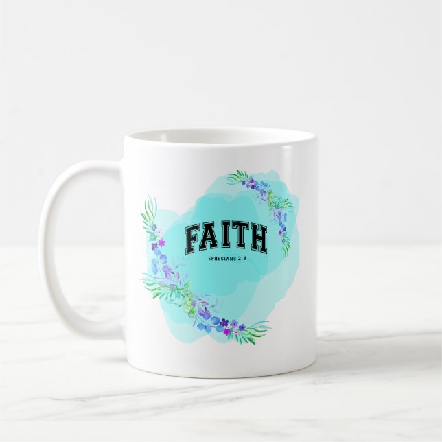 De Café Crença, Efésios 2:8 Caneca (Esquerda)