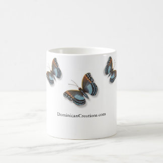 De Café Criações do Dominican da caneca da borboleta
